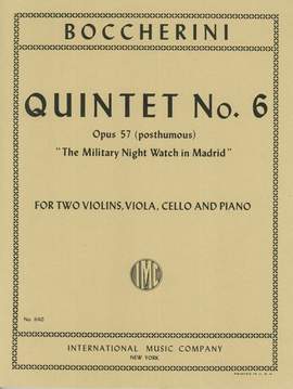 Boccherini, L: Quintet No. 6 Op.57