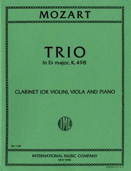 Mozart, W A: Trio Eb major