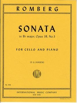 Romberg, B: Sonata Bb Major Op.38 No.3