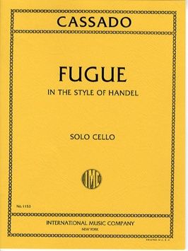 Cassadó, G: Fugue C major (based on Handel)