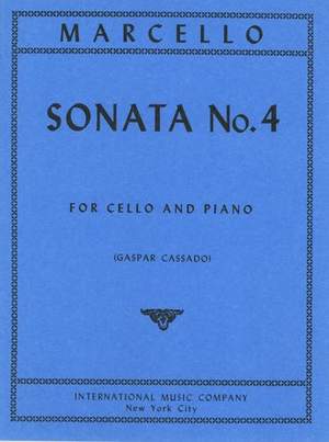 Marcello, B: Sonata No. 4 in A minor