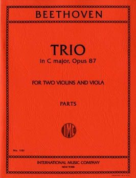 Beethoven, L v: Trio in C Major Op.87
