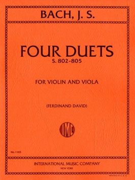 Bach, J S: Four Duets
