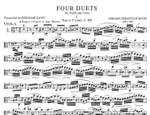 Bach, J S: Four Duets Product Image