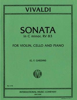 Vivaldi, A: Sonata in C minor F Xvi N. 1