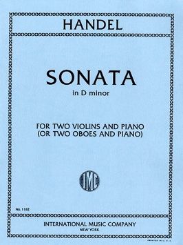 Handel, G F: Sonata D minor
