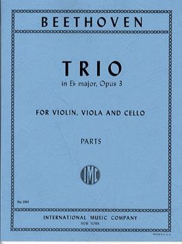 Beethoven, L v: Trio in Eb major Op.3
