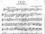 Beethoven, L v: Trio in Eb major Op.3 Product Image