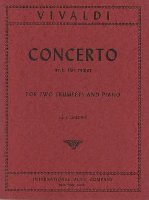 Vivaldi, A: Concerto in E flat major