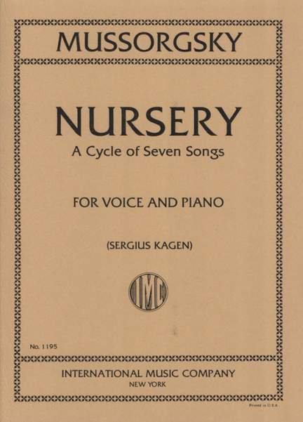 Moussorgsky, M: Nursery