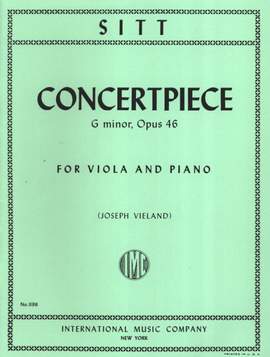 Sitt, H: Concert Piece G minor G minor op.46