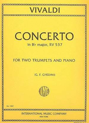 Vivaldi, A: Concerto C Major Rv.537