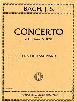 Bach, J S: Concerto D minor BWV1052