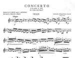 Bach, J S: Concerto D minor BWV1052 Product Image