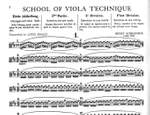 Schradieck, H: School of Viola Technique Volume 1 Product Image