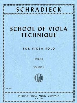 Schradieck, H: School of Viola Technique Volume 2