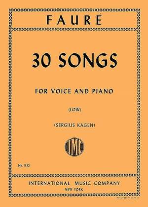 Fauré, G: 30 Songs