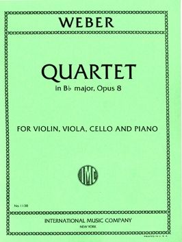 Quartet B flat major op. 8