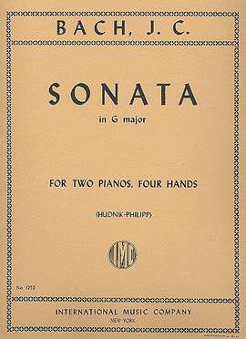Bach, J C: Sonata G major G major