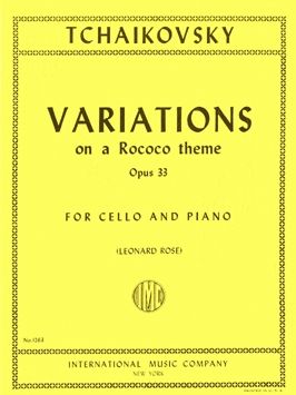 Tchaikovsky: Variations On A Rococo Theme Op.33