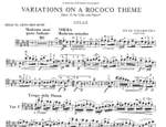 Tchaikovsky: Variations On A Rococo Theme Op.33 Product Image