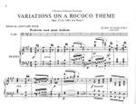 Tchaikovsky: Variations On A Rococo Theme Op.33 Product Image
