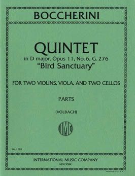 Boccherini, L: String Quintet D Major