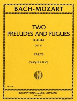 Bach-Mozart: 6 Preludes & Fugues Set II