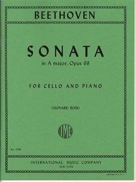 Beethoven, L v: Sonata No.3 A Major Op.69