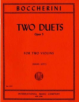 Boccherini, L: Two Duets op.5