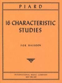 Piard, M: 16 Characteristic Studies