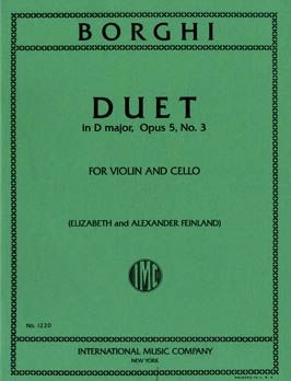 Borghi, L: Duet G major op. 5/3
