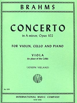 Brahms, J: Concerto in A minor A minor op.102