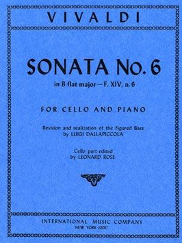 Vivaldi, A: Sonata No. 6 in Bb Major RV 46