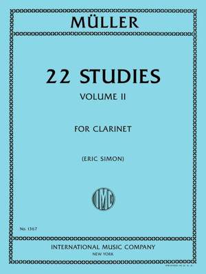 Mueller, I: 22 Studies Vol. 2 Vol. 2
