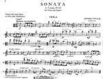 Vivaldi: Viola Sonata No.3 A Minor RV43 Product Image