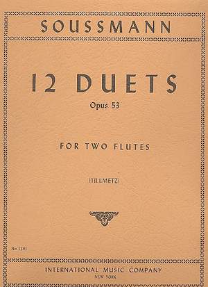 Soussmann, H: 12 Duets op. 53