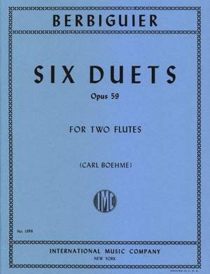 Berbiguier, T: Six Duets Op.59