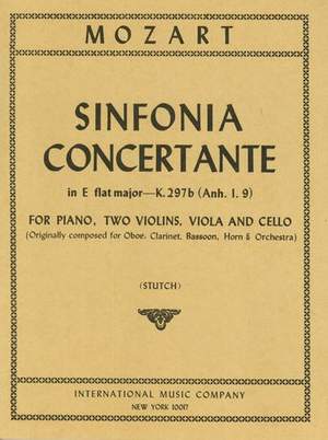 Mozart, W A: Sinfonia Concertante KV 297b