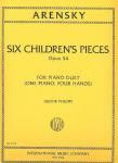 Arensky, A S: Six Childrens Pieces op.34