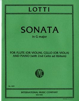 Lotti, A: Sonata G major
