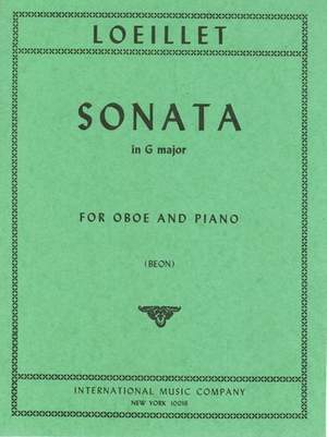 Loeillet de Gant, J B: Sonata G major