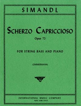 Simandl, F: Scherzo Capriccioso Op.72