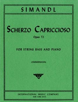 Simandl, F: Scherzo Capriccioso Op.72