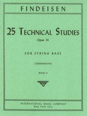 Findeisen, T A: 25 Technical Studies Volume 2 op. 14 Vol. 2