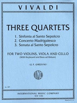 Vivaldi: Three String Quartets
