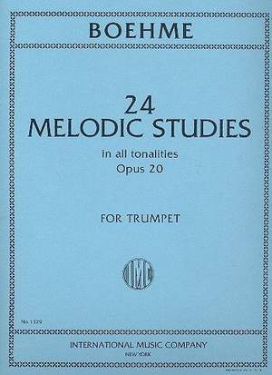 Boehme, O: 24 Melodic Studies op. 20
