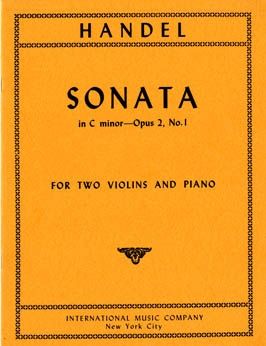 Handel, G F: Sonata C Minor op.2/1