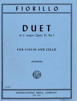 Fiorillo, F: Duet C Major C major Op.31 No.1