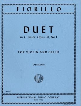 Fiorillo, F: Duet C Major Op.31 No.1